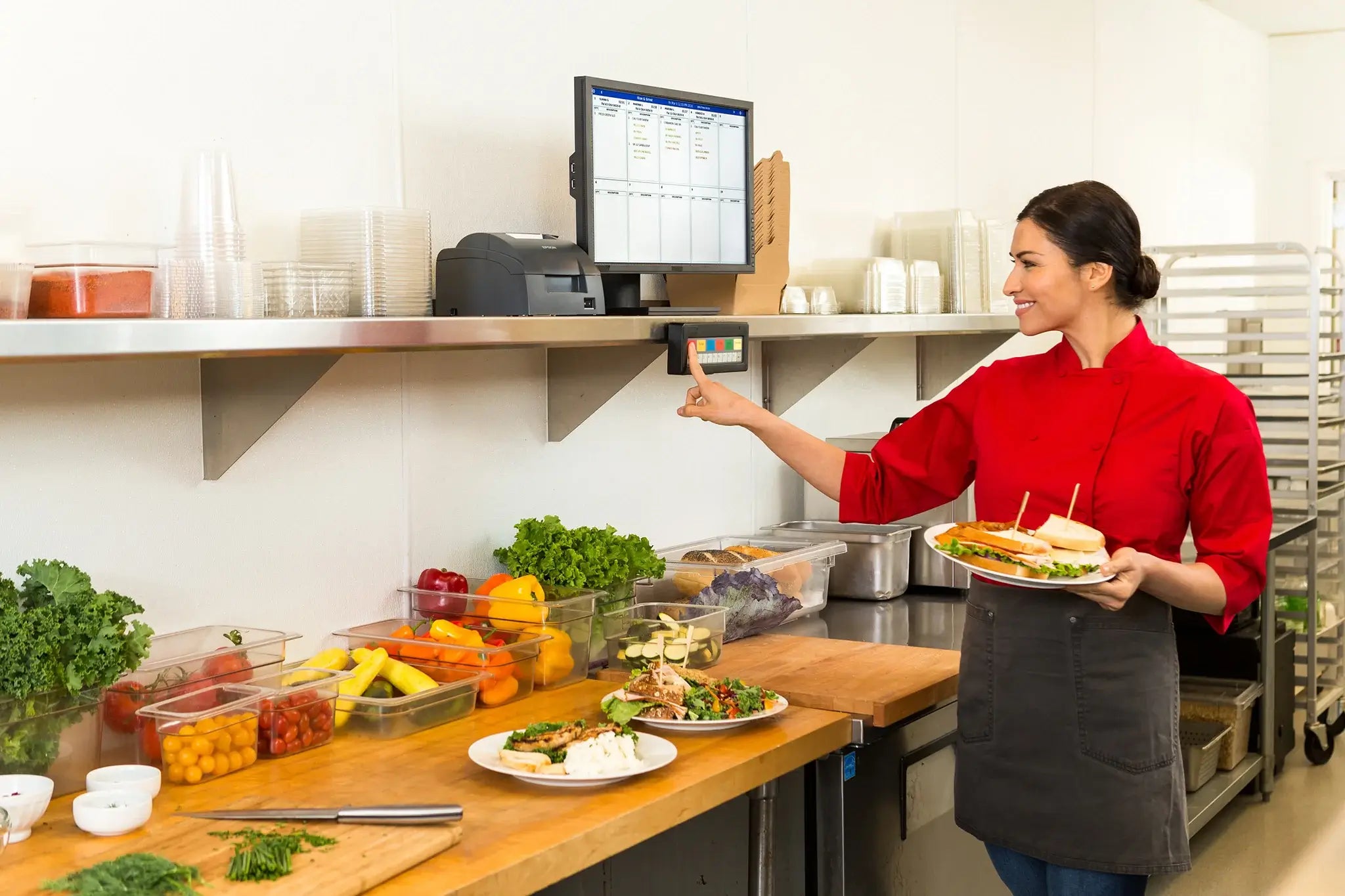 EPSON KITCHEN DISPLAY SYSTEM (KDS) 2 STATION BUNDLE
